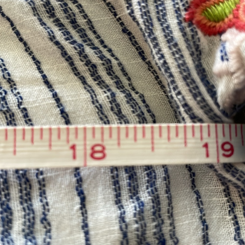 Johnny Was Workshop Multi Colored Embroidered Boh… - image 6